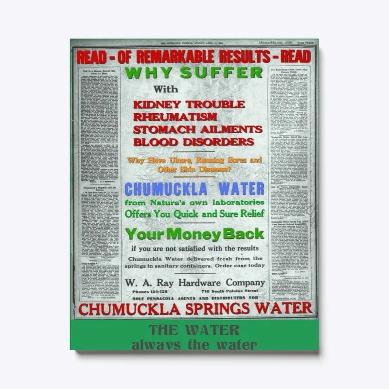 The WHY SUFFER ad of 1924